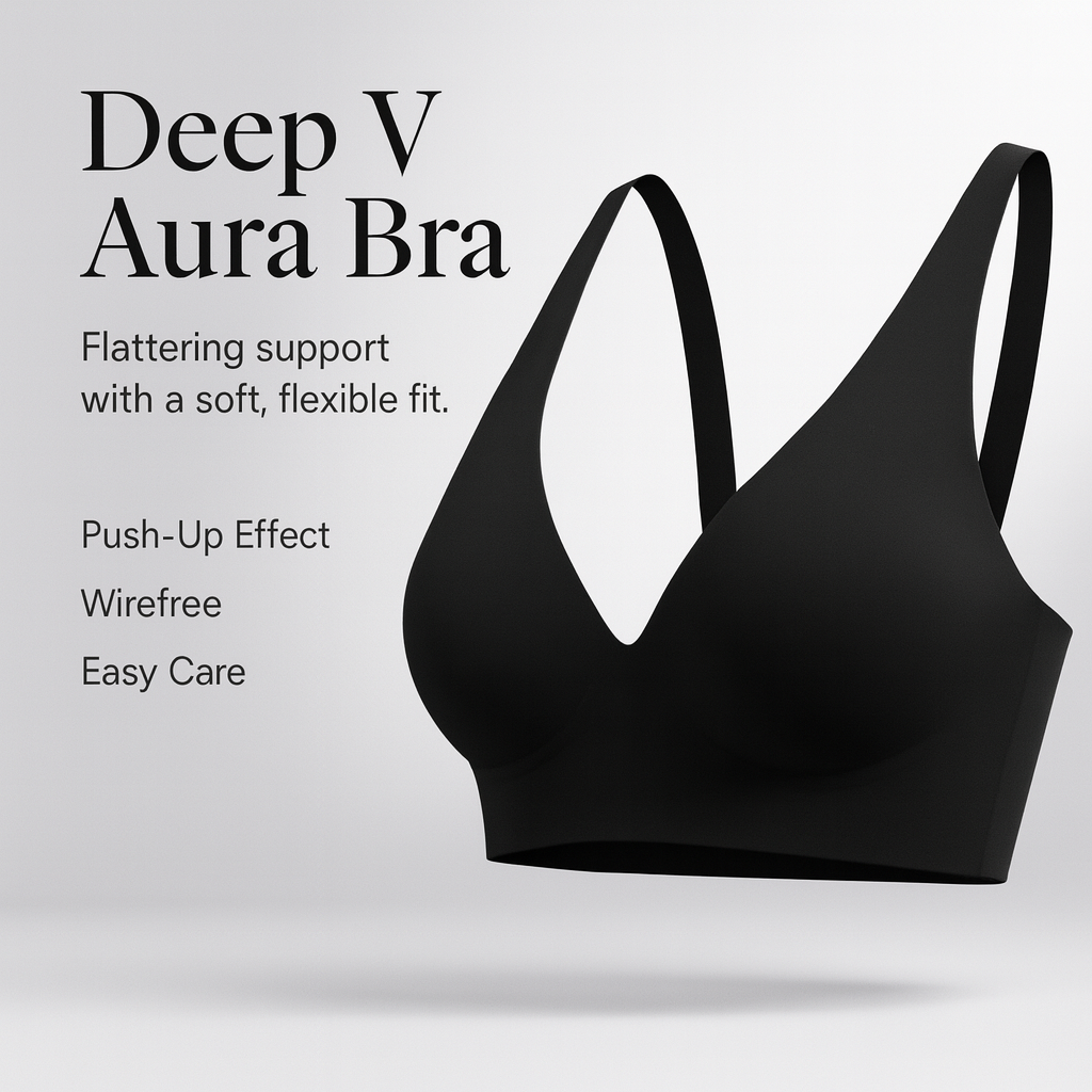 Flattering Deep V Bra That Enhances Your Silhouette